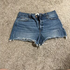 💙4 for $30💙 Universal Thread Blue Jean Shorts with Frayed Hem